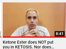 Exogenous Ketones do NOT put you into REAL Ketosis