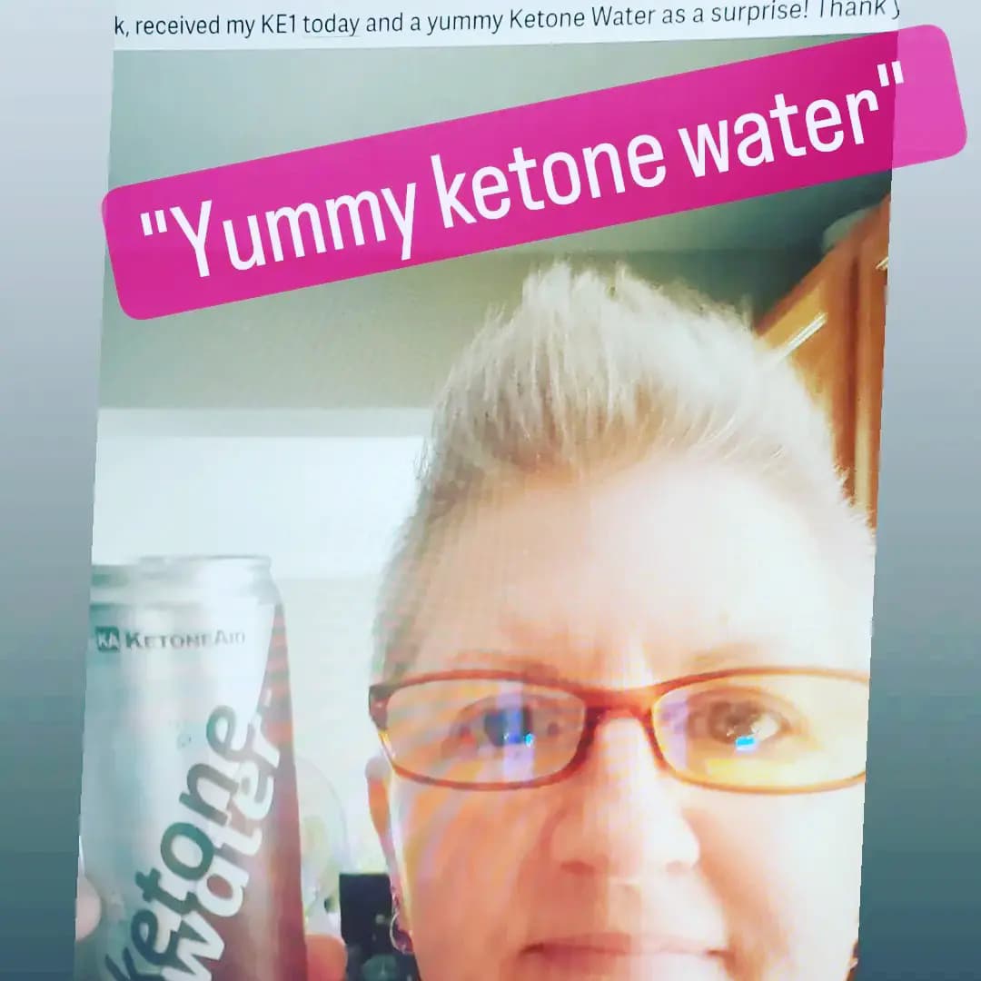 KetoneWater Agua funcional con gas 